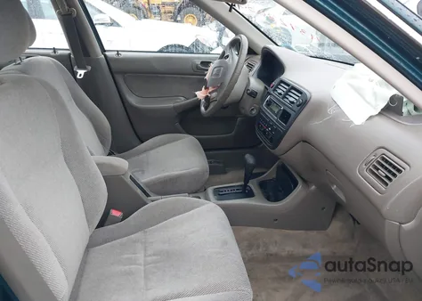 1996 Honda Civic Ex из США, поврежденный, VIN 1HGEJ8643TL037446